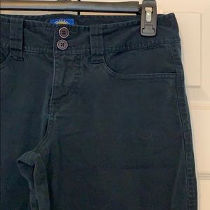 Dark Navy Blue, Chino Pants, Straight Leg